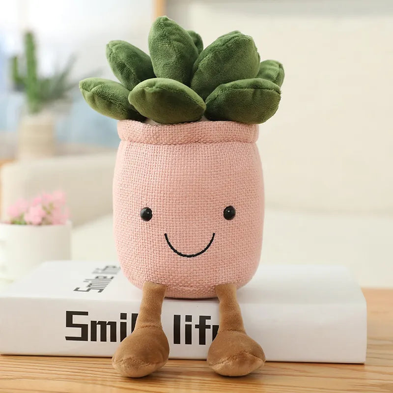 Decoración de Peluche de Tulipán Sonriente