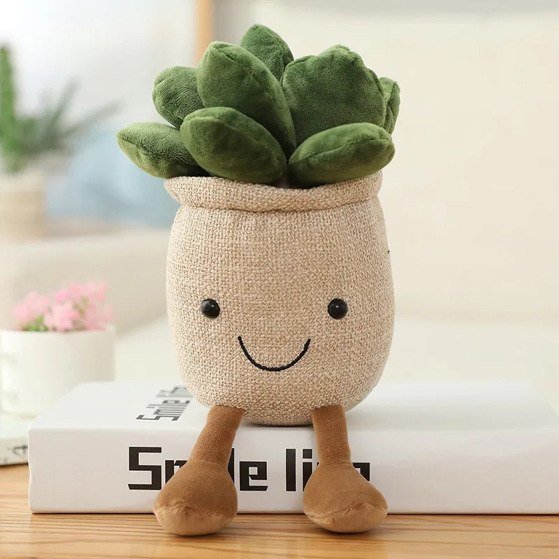 Decoración de Peluche de Tulipán Sonriente